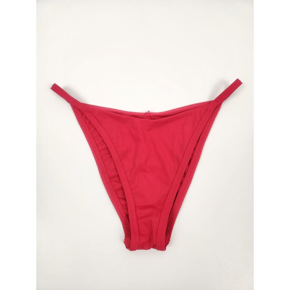 L*Space Jay Bikini Bottom in Red Size Small